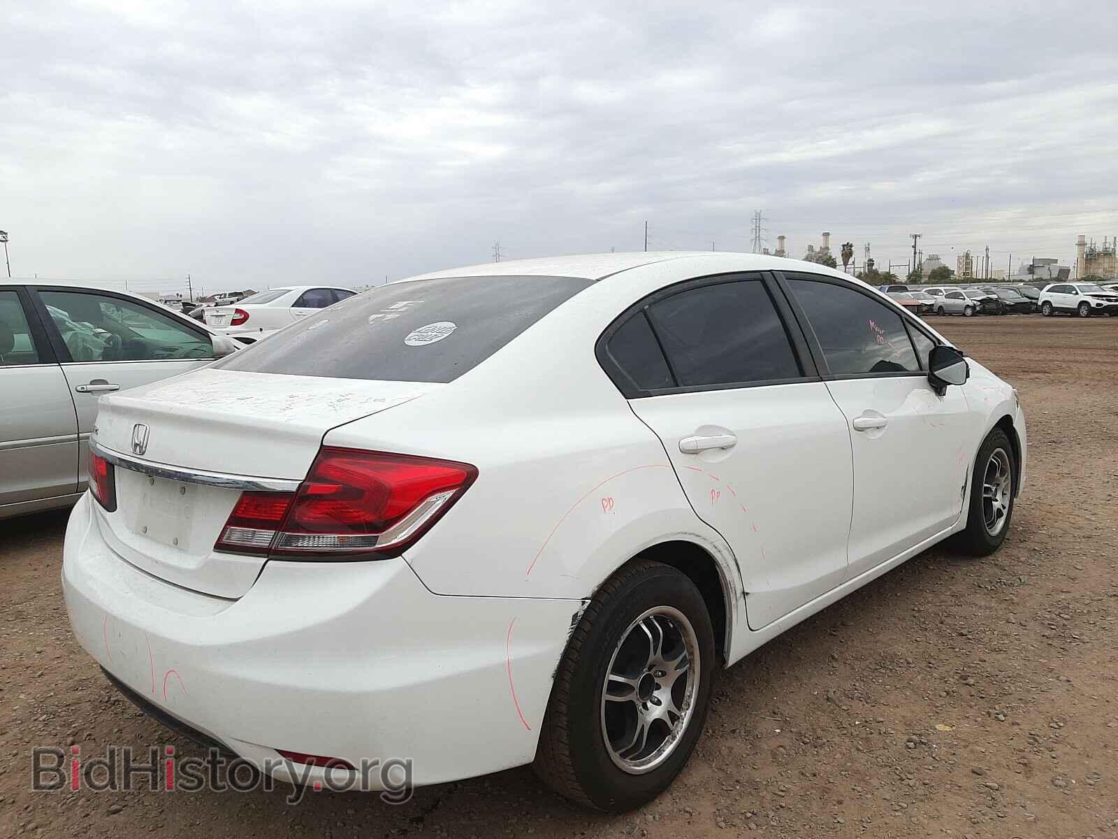 2013 HONDA CIVIC - VIN: 19XFB2F59DE224979 - Фото 4