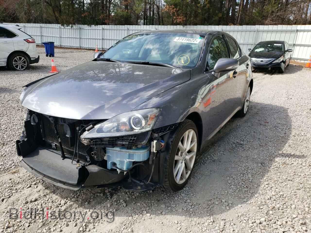 2012 LEXUS IS - VIN: JTHCF5C25C5057435 - Фото 2