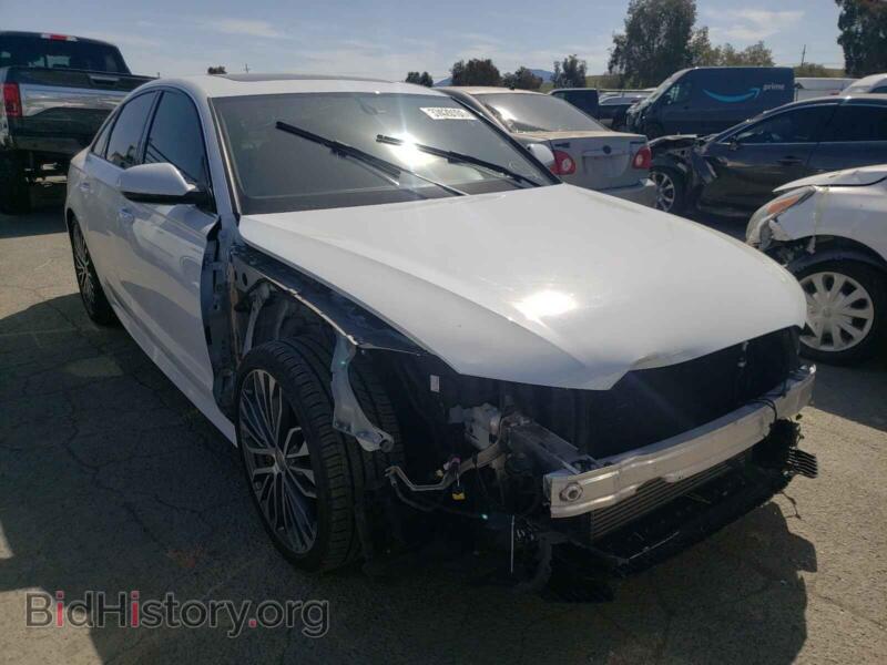 2016 Audi A6 A6 Premium (VIN WAUGFAFC3GN171257) — photo 1 of 10, Copart, damage: front end