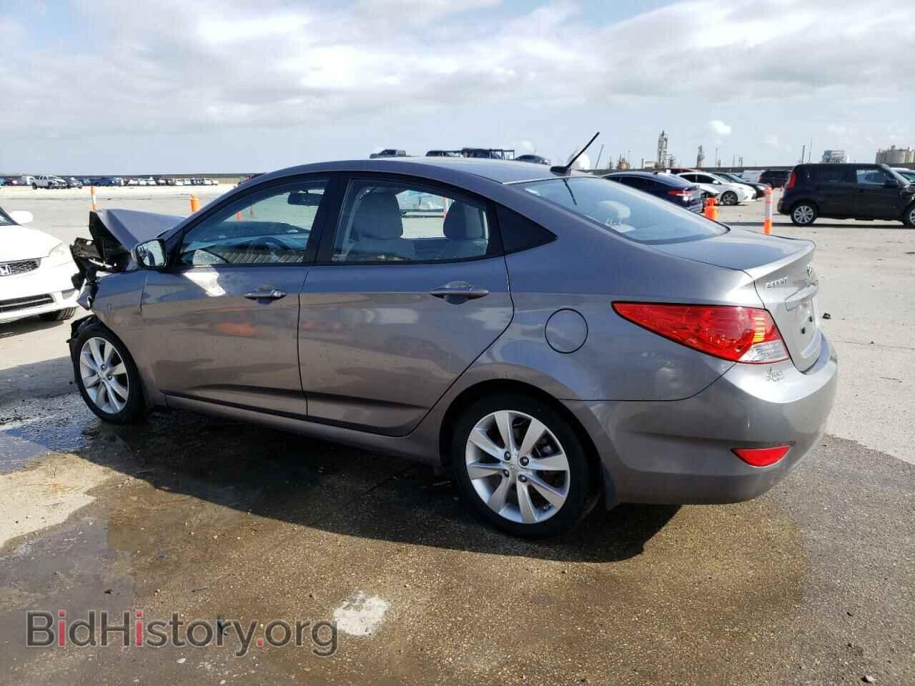 2014 HYUNDAI ACCENT - VIN: KMHCU4AE7EU749389 - Фото 2