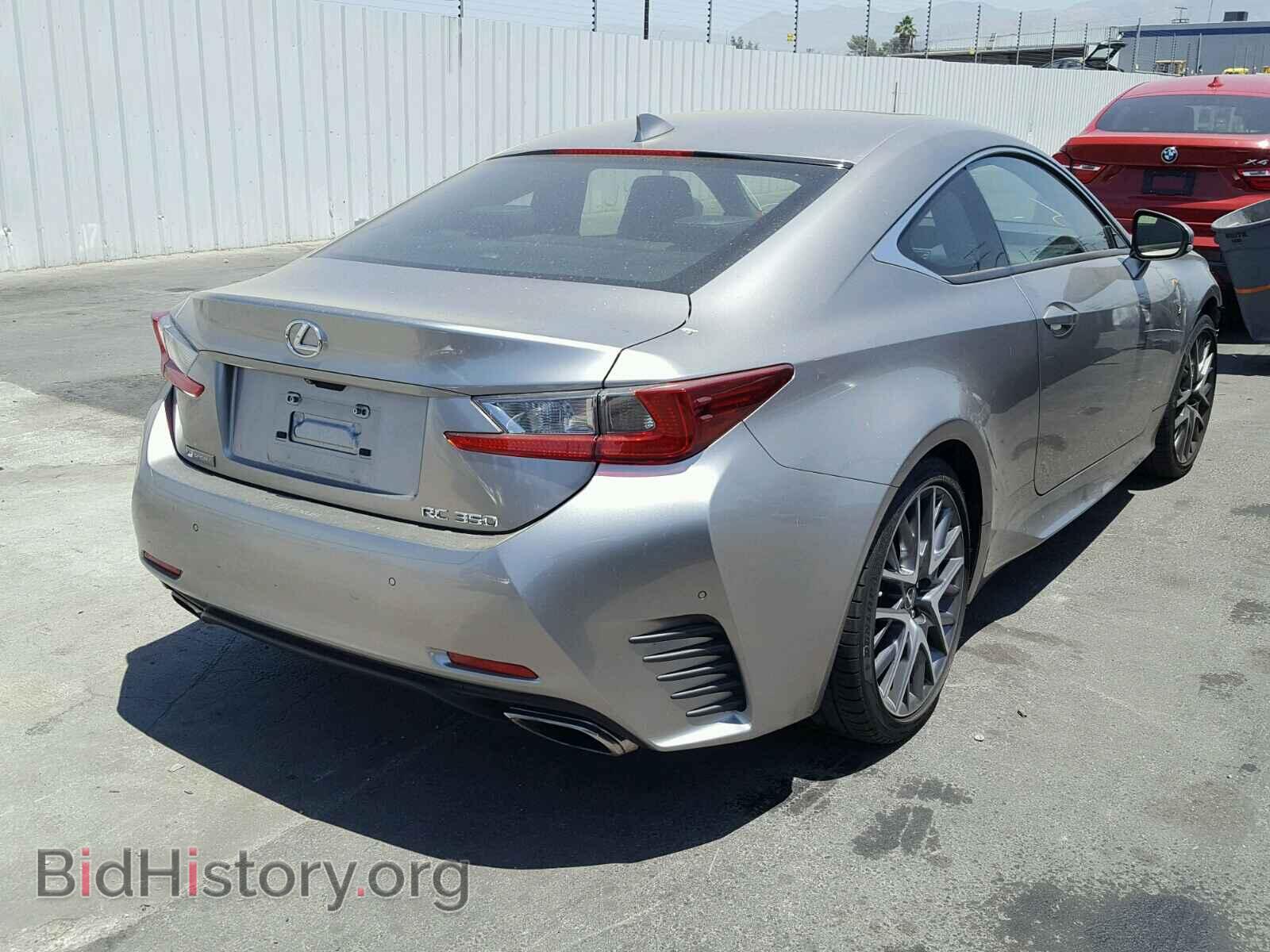 2015 LEXUS RC 350 - VIN: JTHHE5BC2F5003677 - Фото 4