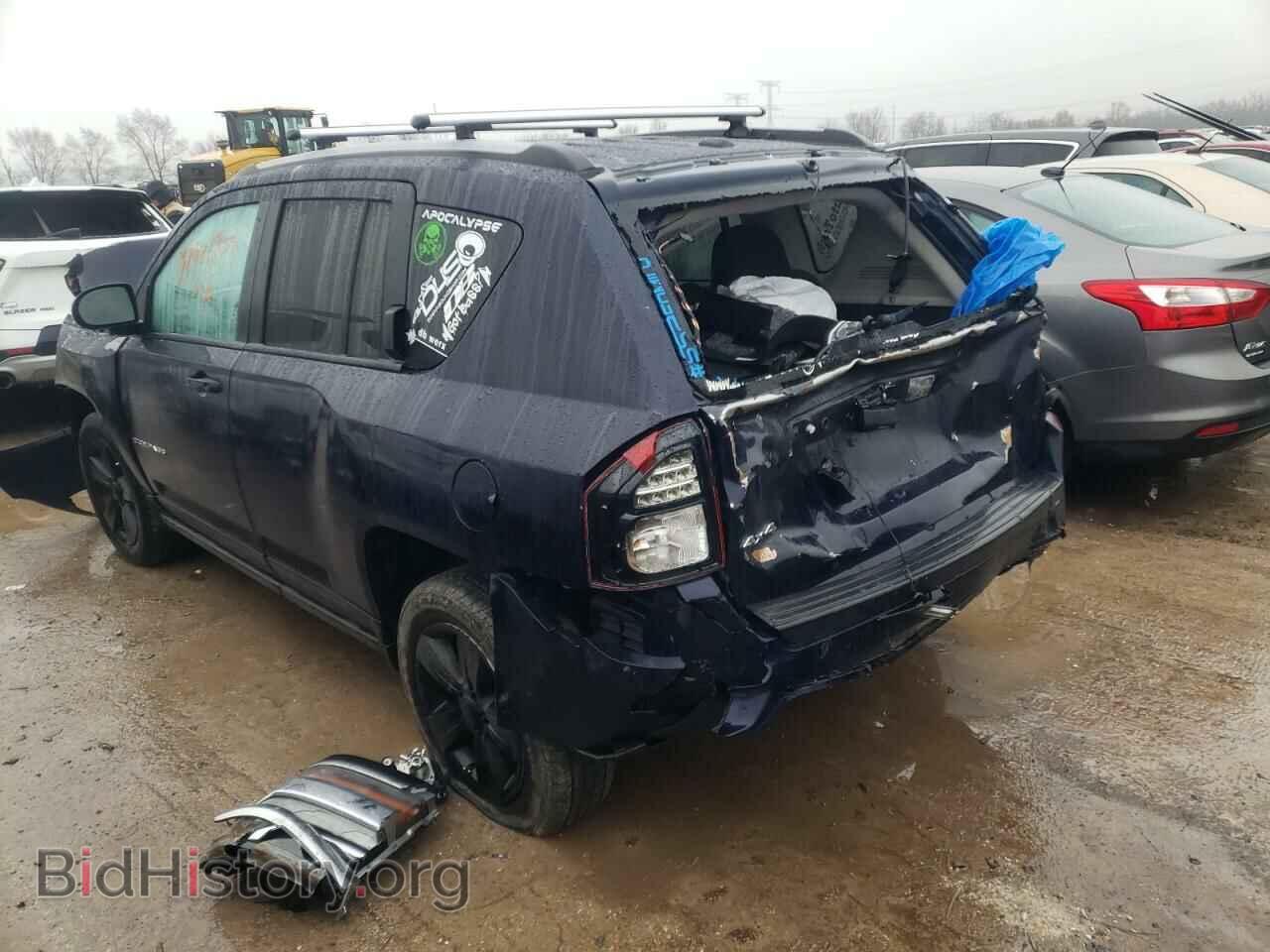 2016 JEEP COMPASS - VIN: 1C4NJDBBXGD779841 - Фото 2