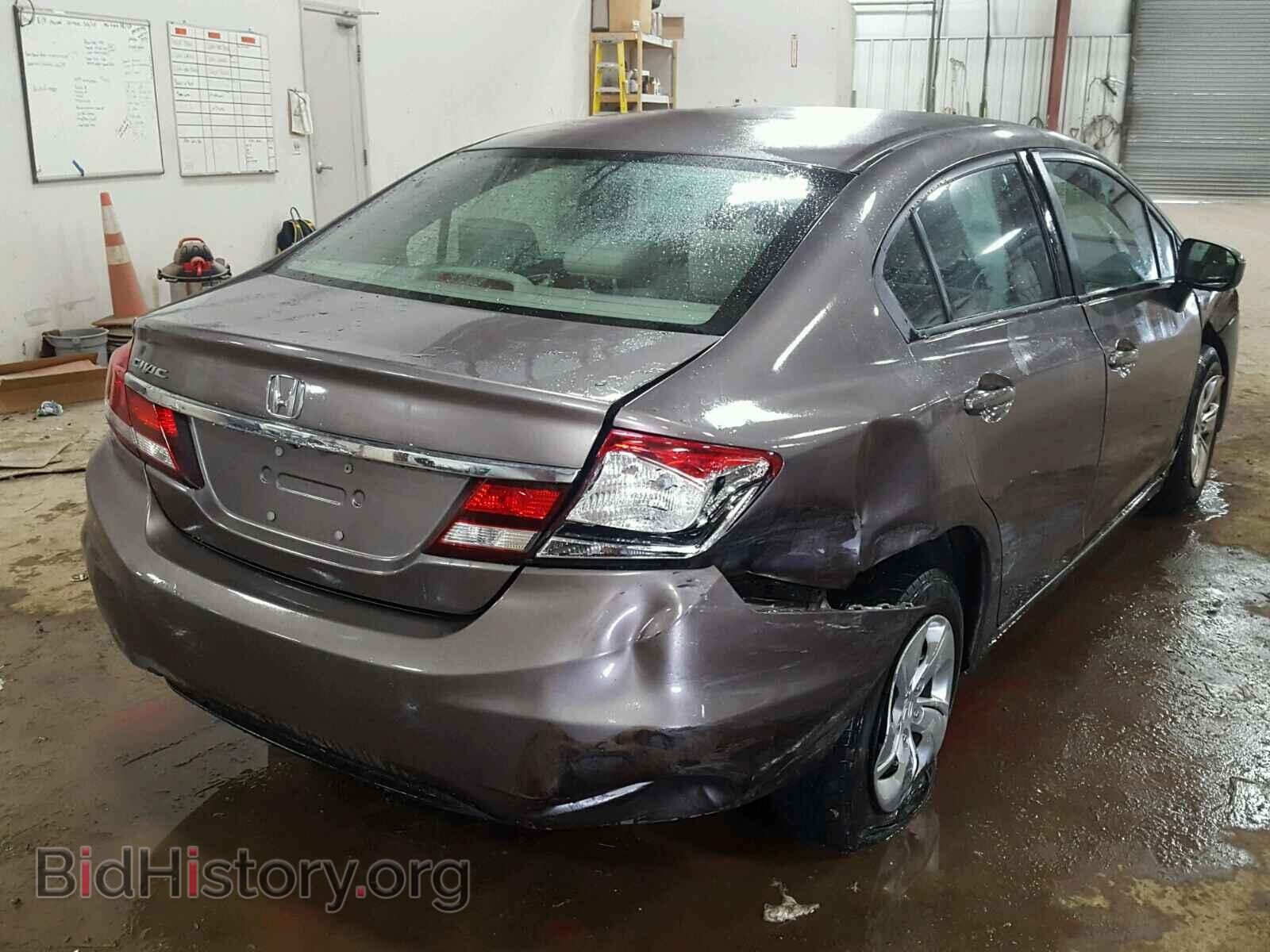 2014 HONDA CIVIC LX - VIN: 19XFB2F5XEE016840 - Фото 3