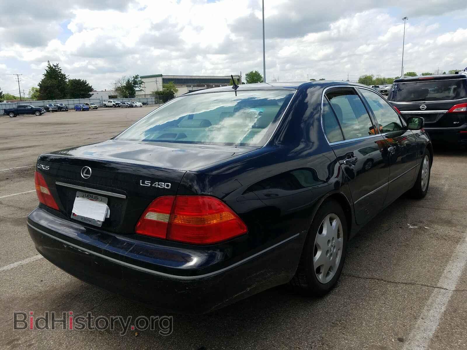 2001 LEXUS LS430 - VIN: JTHBN30F110019804 - Фото 4