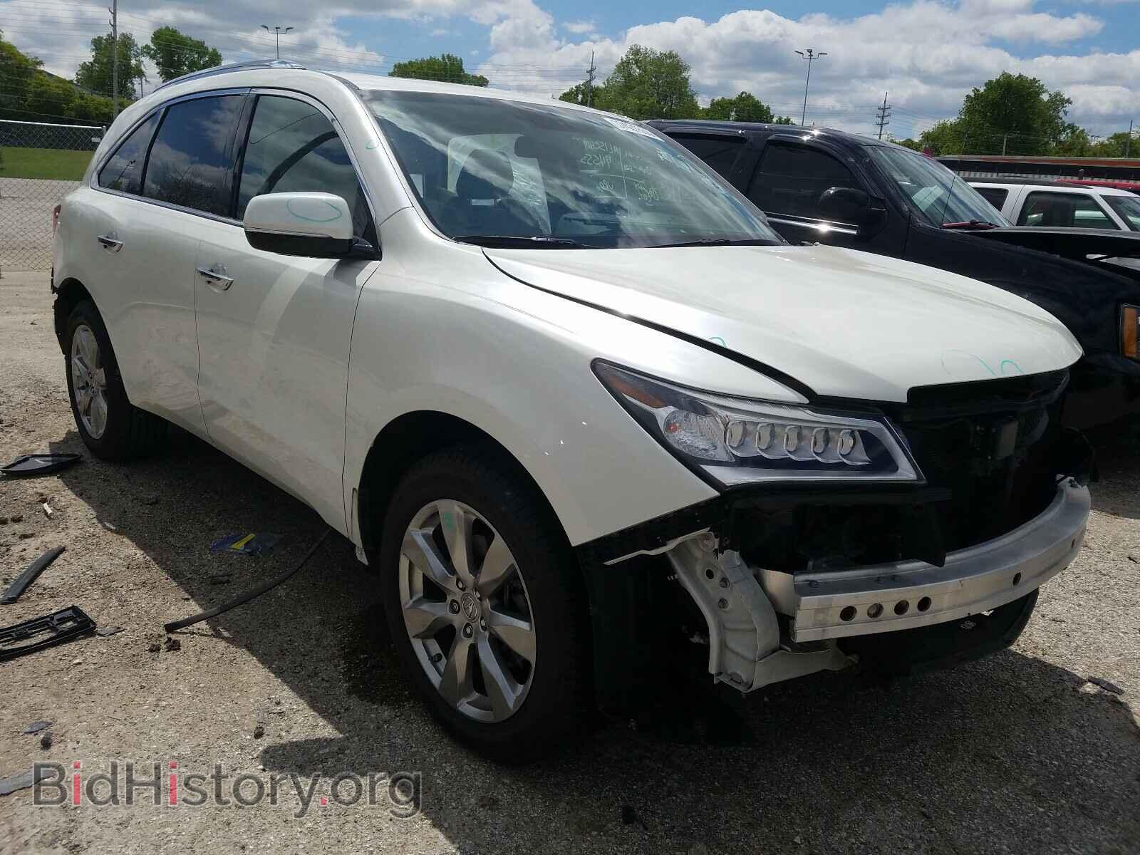 Photo 5FRYD4H83EB028438 - ACURA MDX 2014