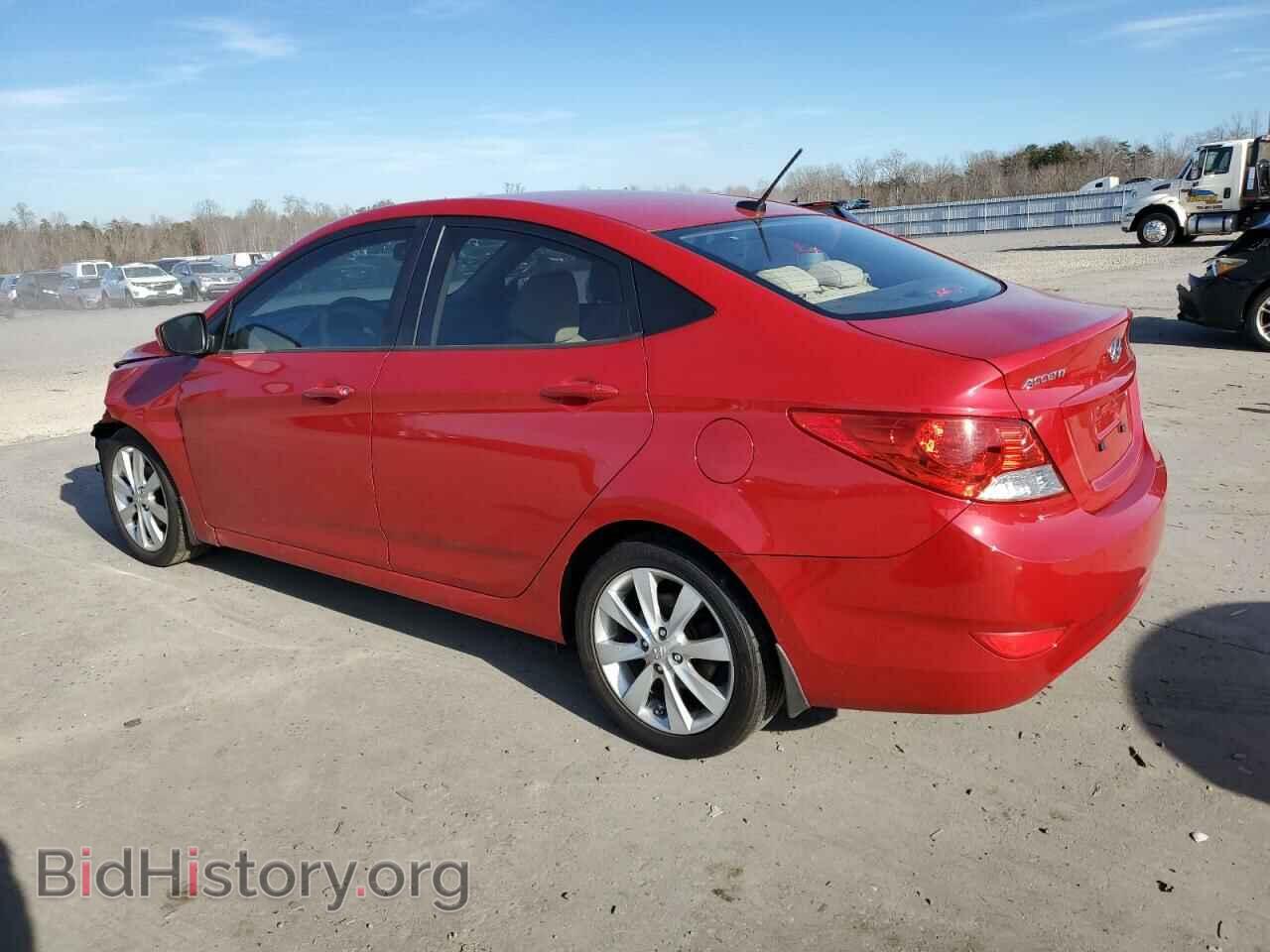 2013 HYUNDAI ACCENT - VIN: KMHCU4AEXDU305521 - Фото 2