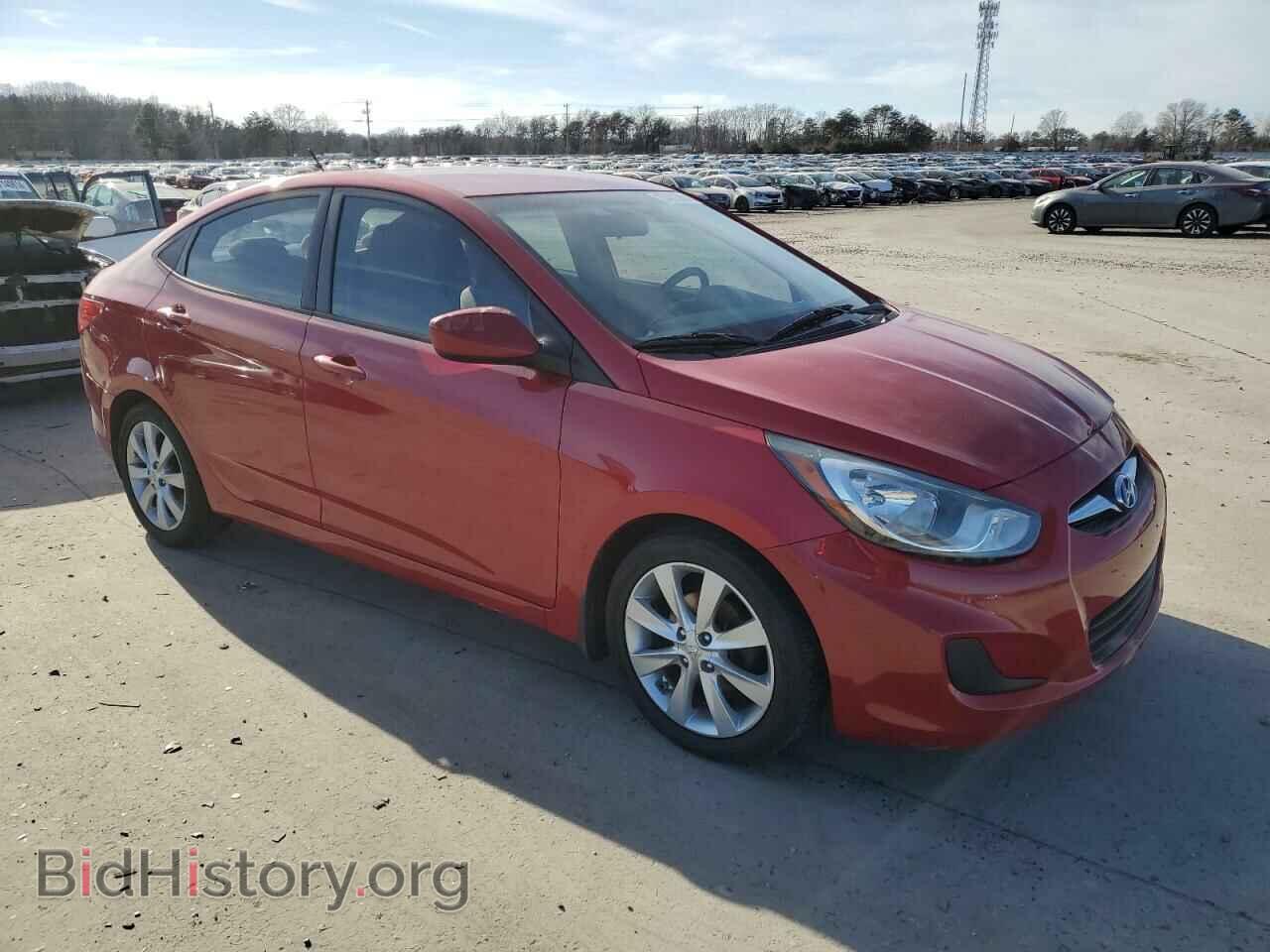 2013 HYUNDAI ACCENT - VIN: KMHCU4AEXDU305521 - Фото 4