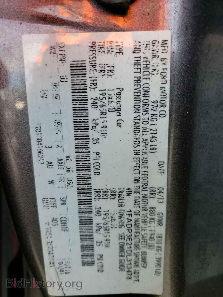 2013 FORD FOCUS - VIN: 1FADP3E21DL313478 - Photo 13