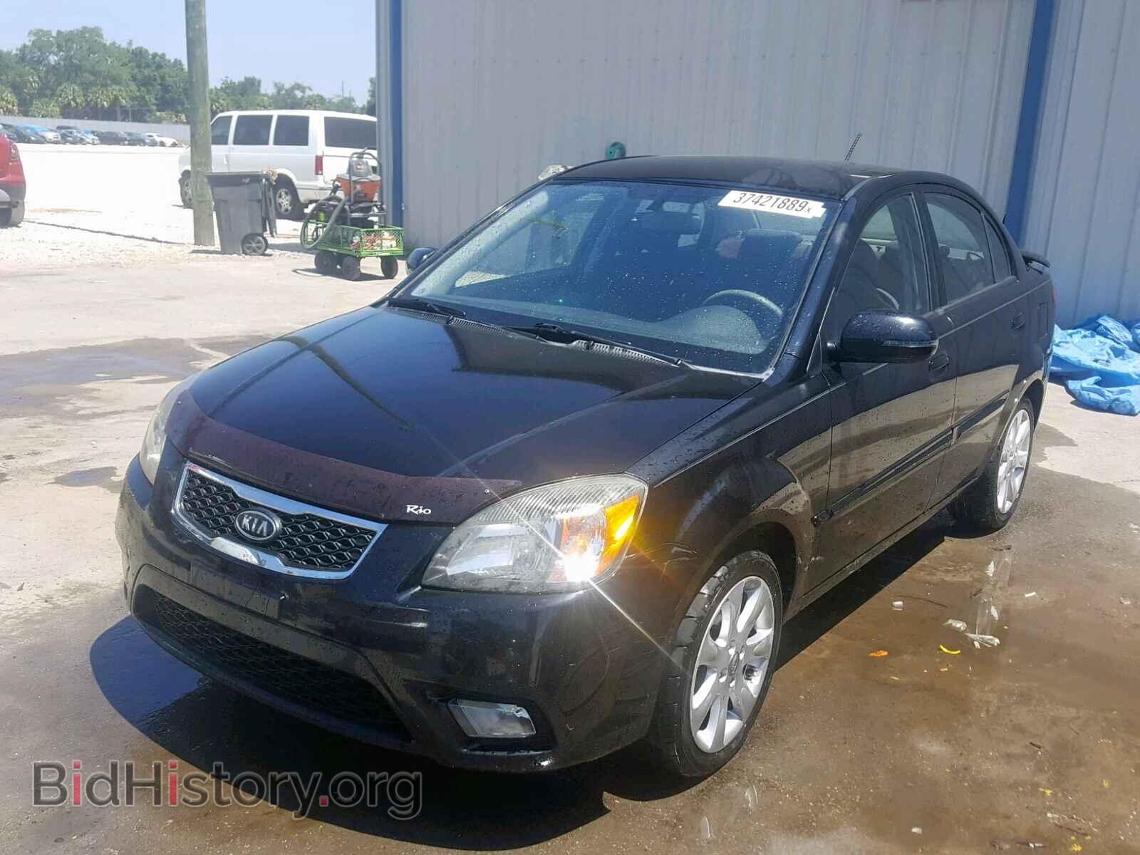 2011 KIA RIO BASE - VIN: KNADH4A30B6742650 - Фото 2