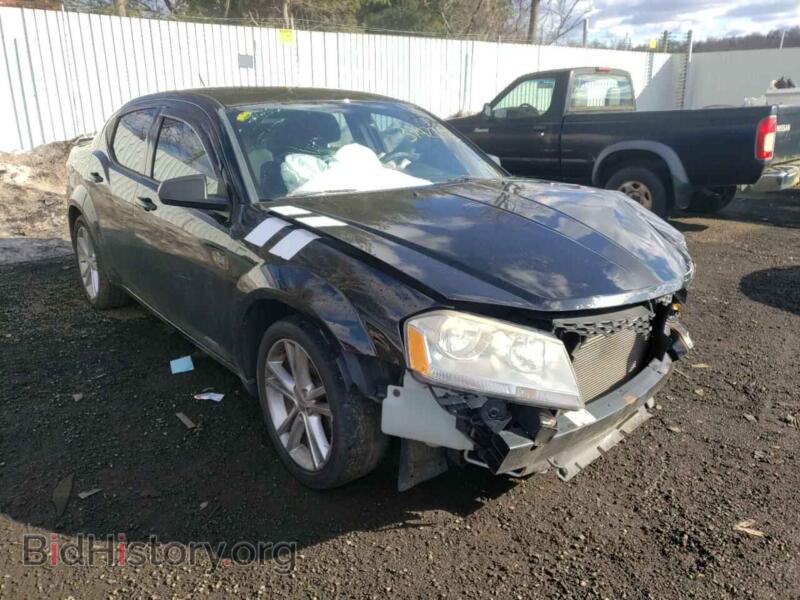 2012 Dodge AVENGER Avenger SE (VIN 1C3CDZAG8CN255802) — фото 1 из 10, Copart, повреждение: передняя часть