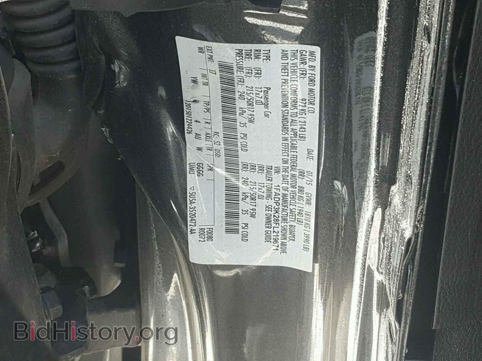 2015 FORD FOCUS - VIN: 1FADP3K28FL219671 - Photo 10