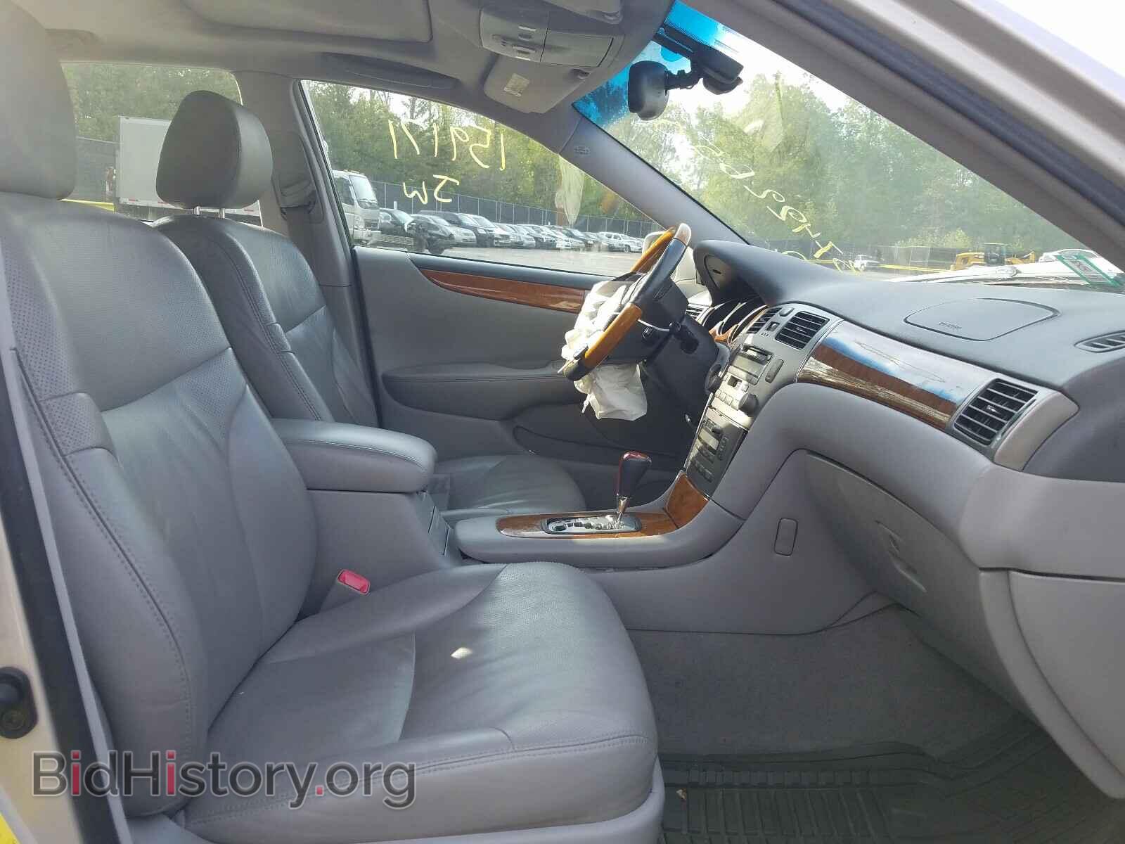 2005 LEXUS ES330 - VIN: JTHBA30G155138899 - Фото 5