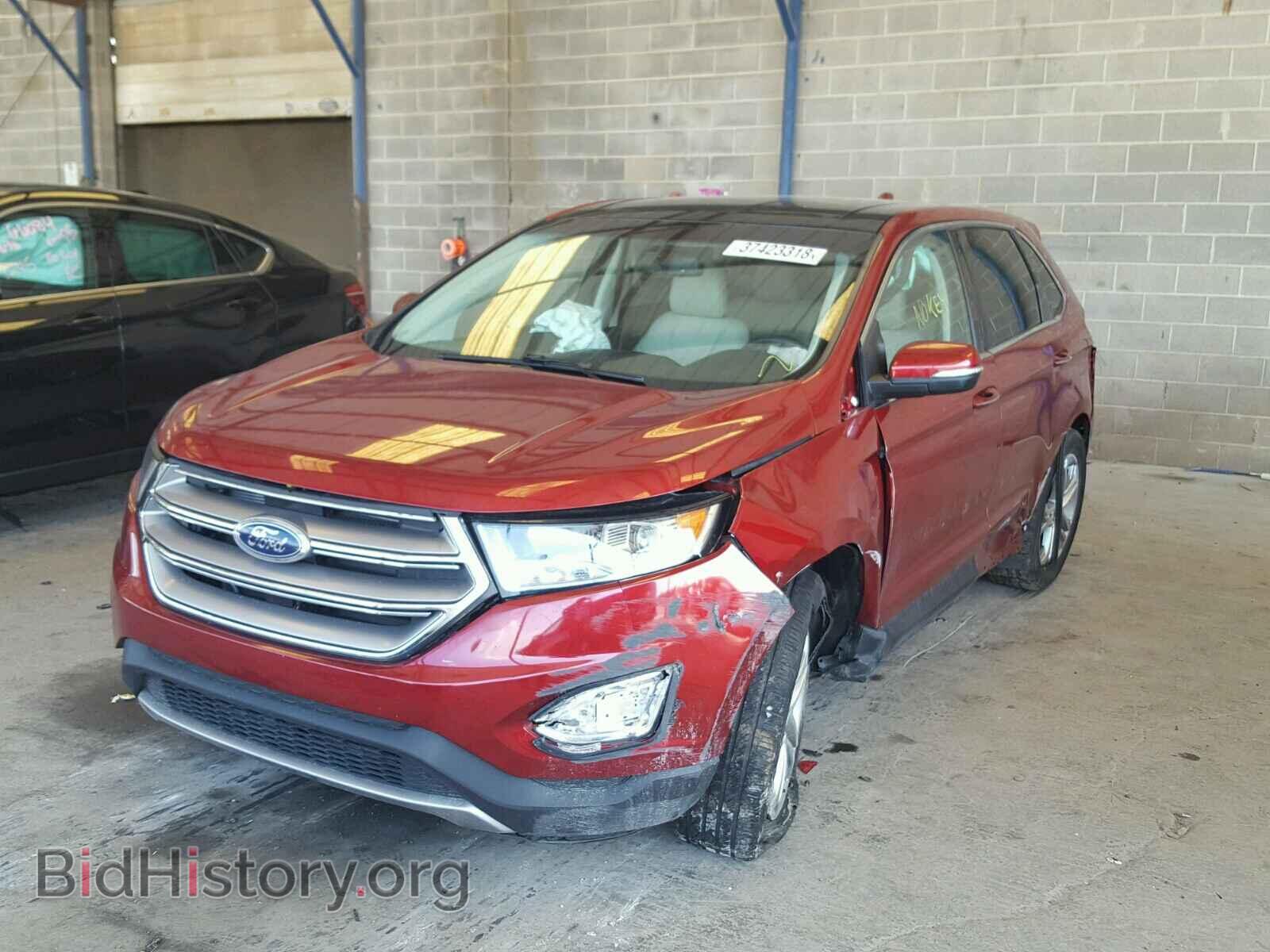 2016 FORD EDGE - VIN: 2FMPK3K97GBB12109 - Фото 2