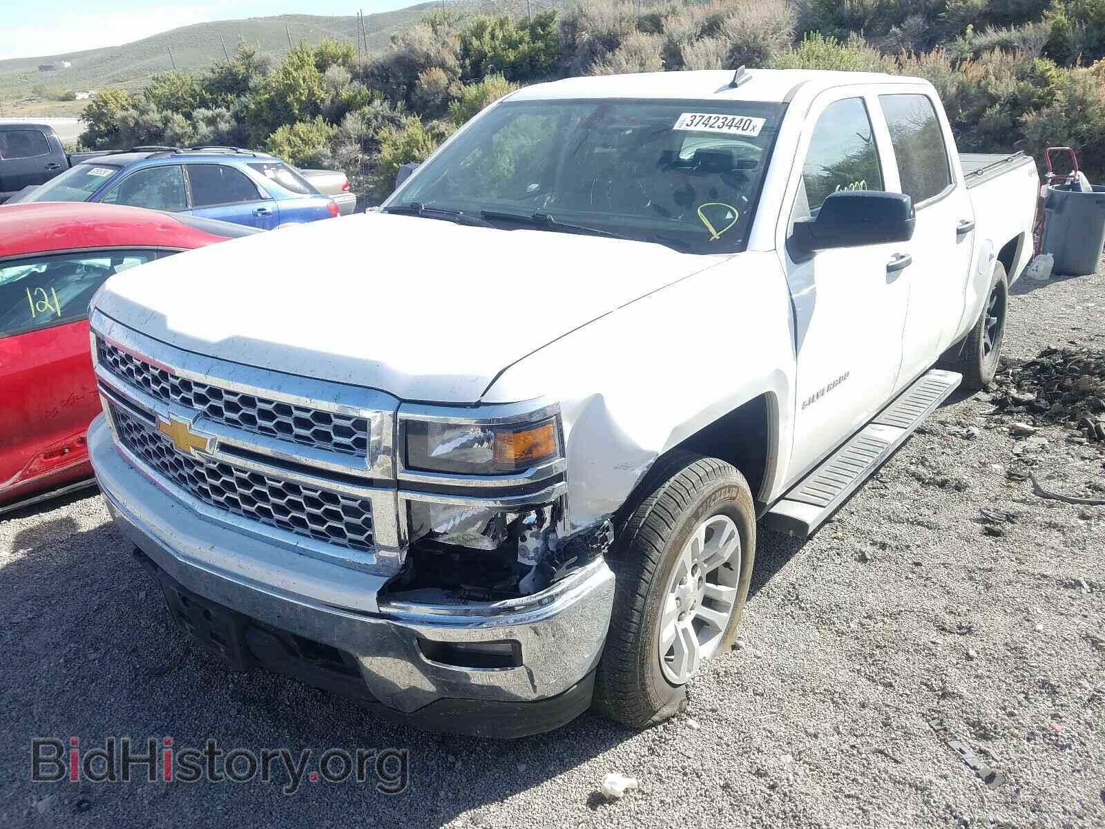 2014 CHEVROLET SILVERADO - VIN: 3GCUKREC7EG397468 - Фото 2