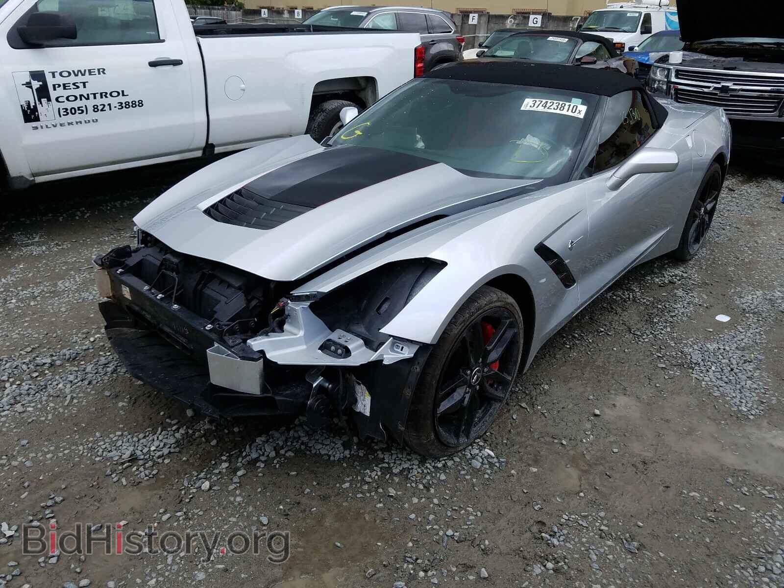 2014 CHEVROLET CORVETTE - VIN: 1G1YH3D72E5129980 - Фото 2