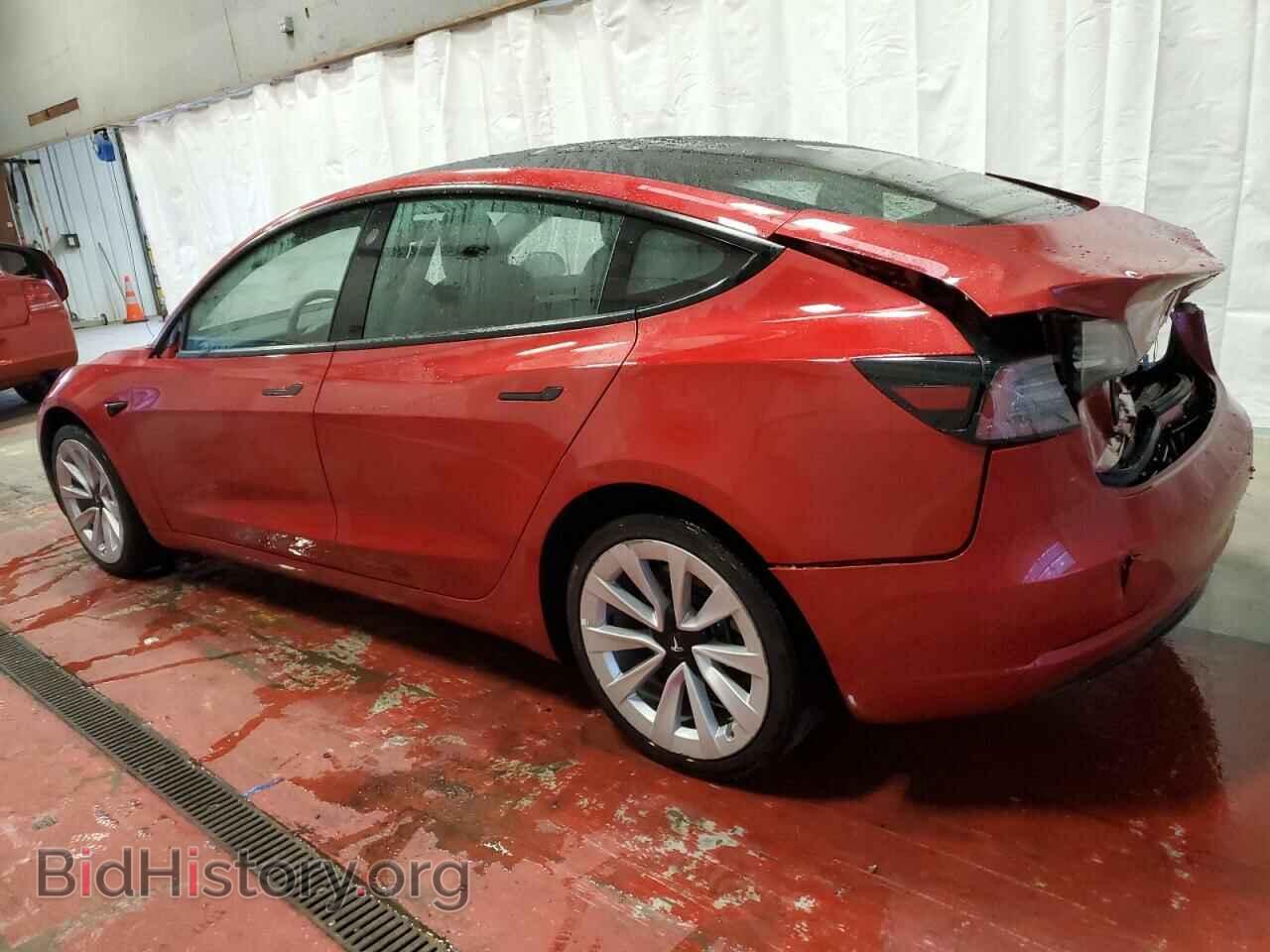 2022 TESLA MODEL 3 - VIN: 5YJ3E1EA6NF372246 - Фото 2