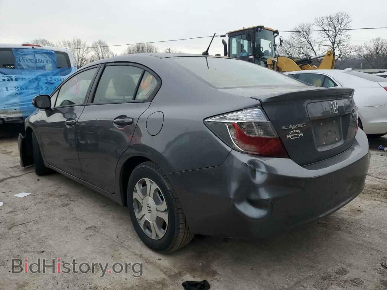 2012 HONDA CIVIC - VIN: JHMFB4F32CS009240 - Фото 2
