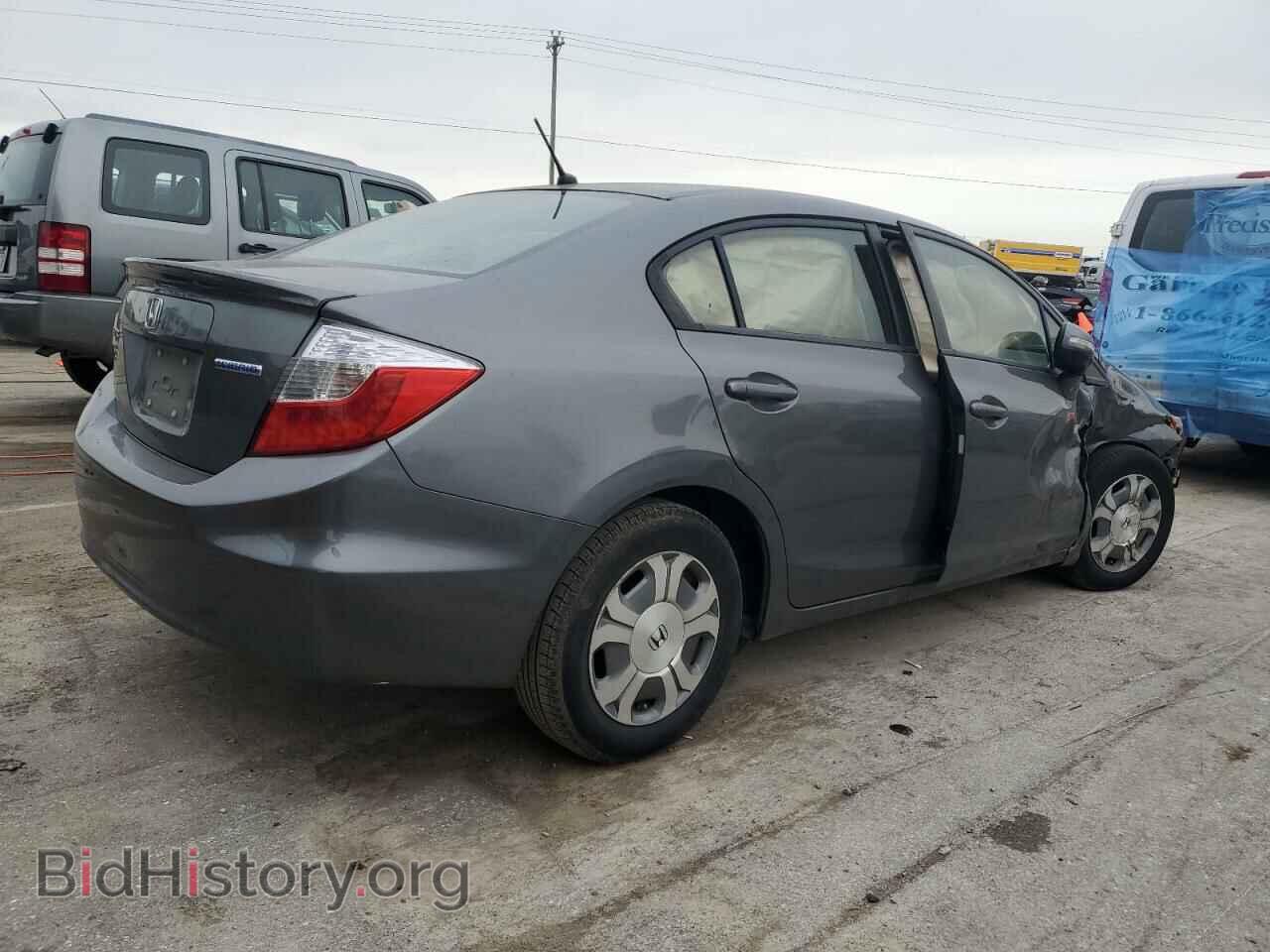 2012 HONDA CIVIC - VIN: JHMFB4F32CS009240 - Фото 3