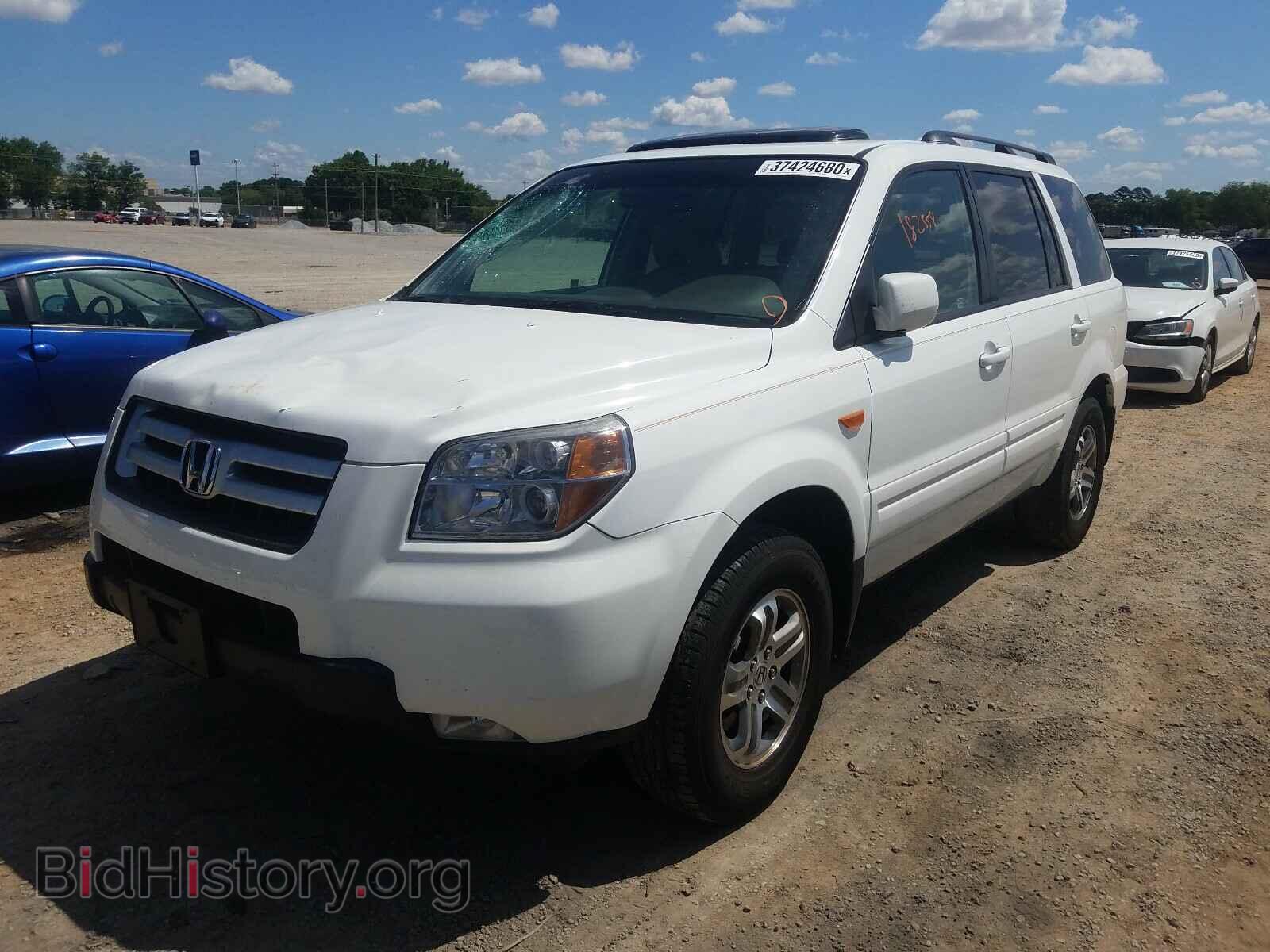 2007 HONDA PILOT - VIN: 5FNYF28527B038497 - Фото 2