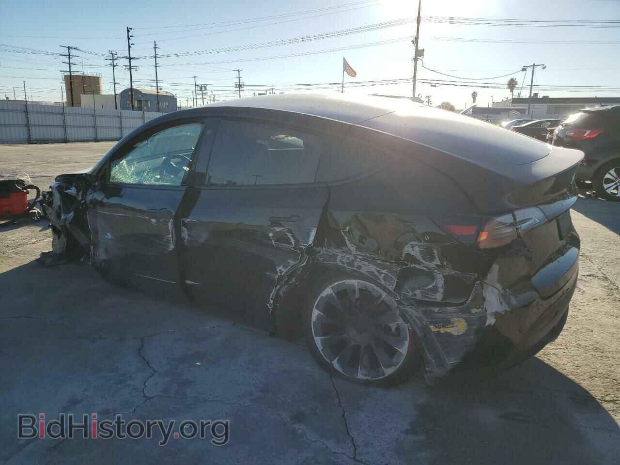 2022 TESLA MODEL Y - VIN: 7SAYGDEE4NF384094 - Фото 2