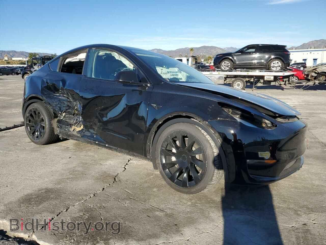 2022 TESLA MODEL Y - VIN: 7SAYGDEE4NF384094 - Фото 4