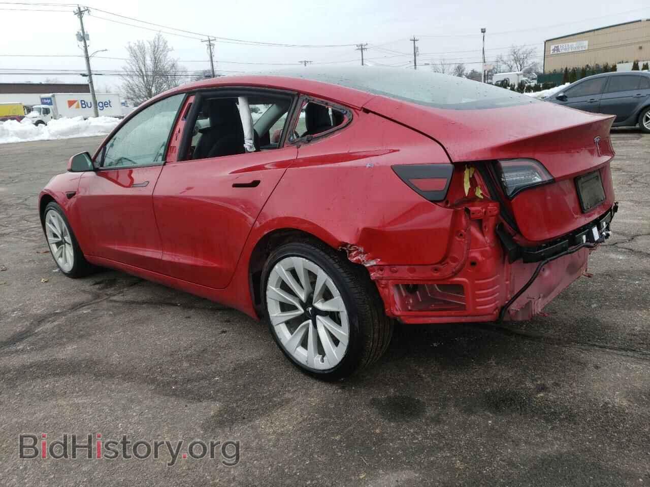 2022 TESLA MODEL 3 - VIN: 5YJ3E1EA3NF186325 - Photo 2