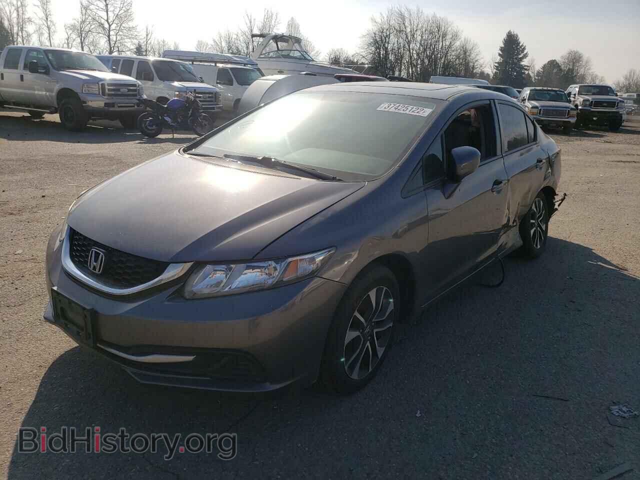 2015 HONDA CIVIC - VIN: 2HGFB2F86FH514065 - Фото 2