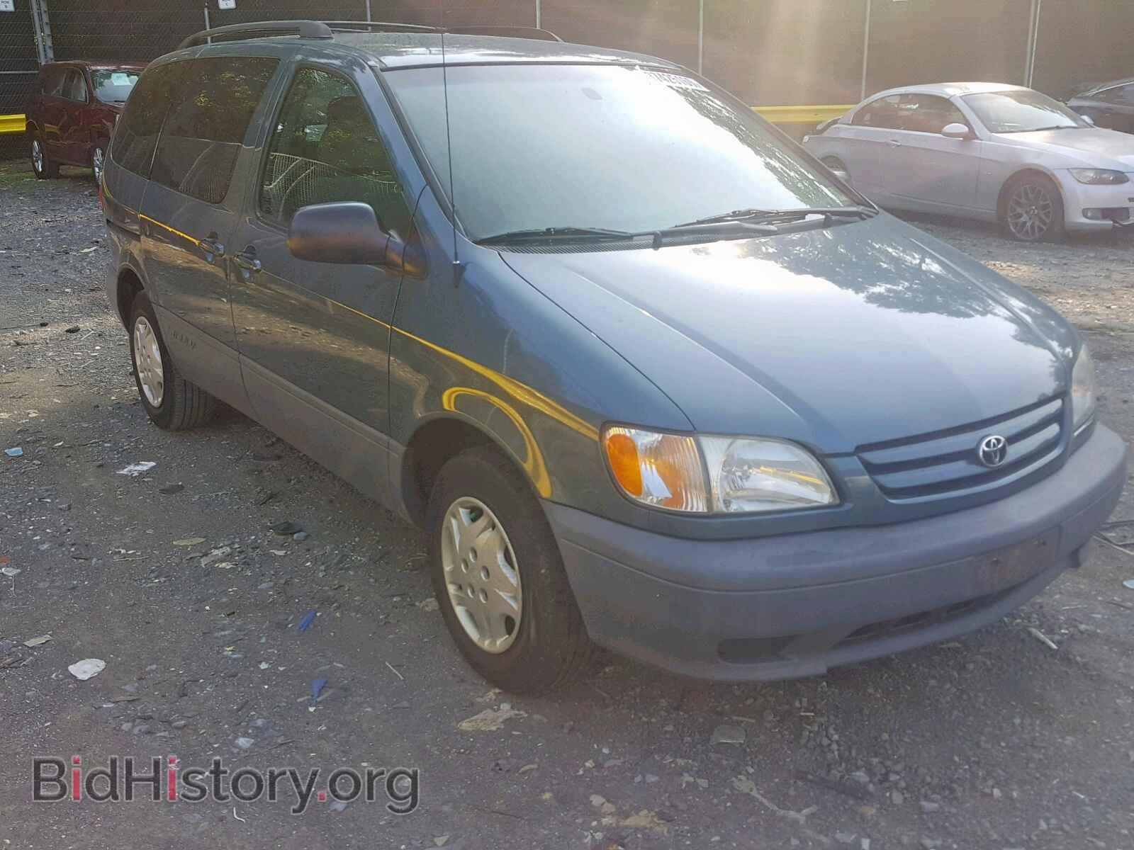 Фотография 4T3ZF13C62U497393 - TOYOTA SIENNA LE 2002