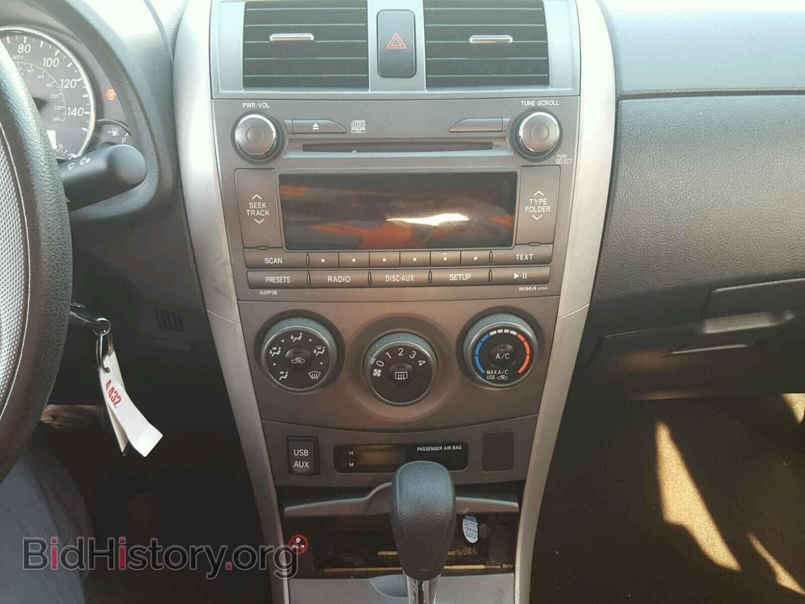 2011 TOYOTA COROLLA BA - VIN: 2T1BU4EE6BC730836 - Фото 9