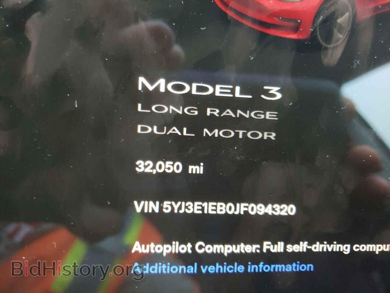 2018 TESLA MODEL 3 - VIN: 5YJ3E1EB0JF094320 - Фото 8