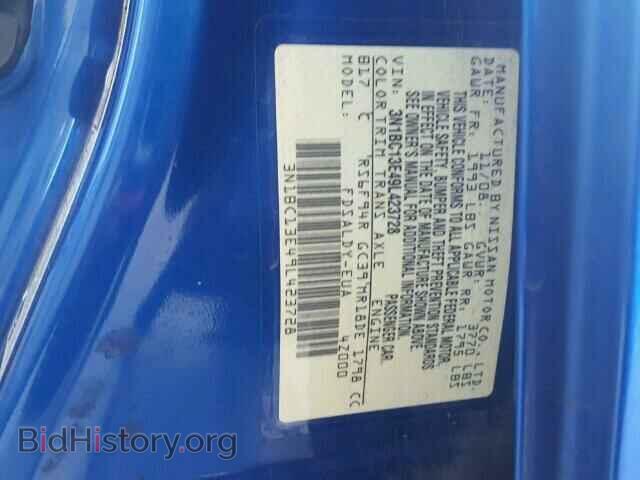 2009 NISSAN VERSA - VIN: 3N1BC13E49L423728 - Фото 10
