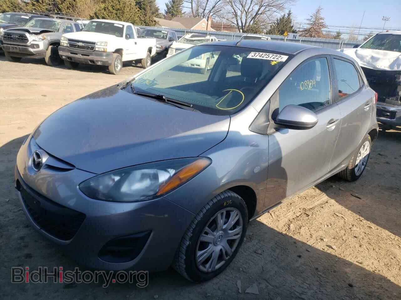 2013 MAZDA 2 - VIN: JM1DE1KY2D0170474 - Фото 2