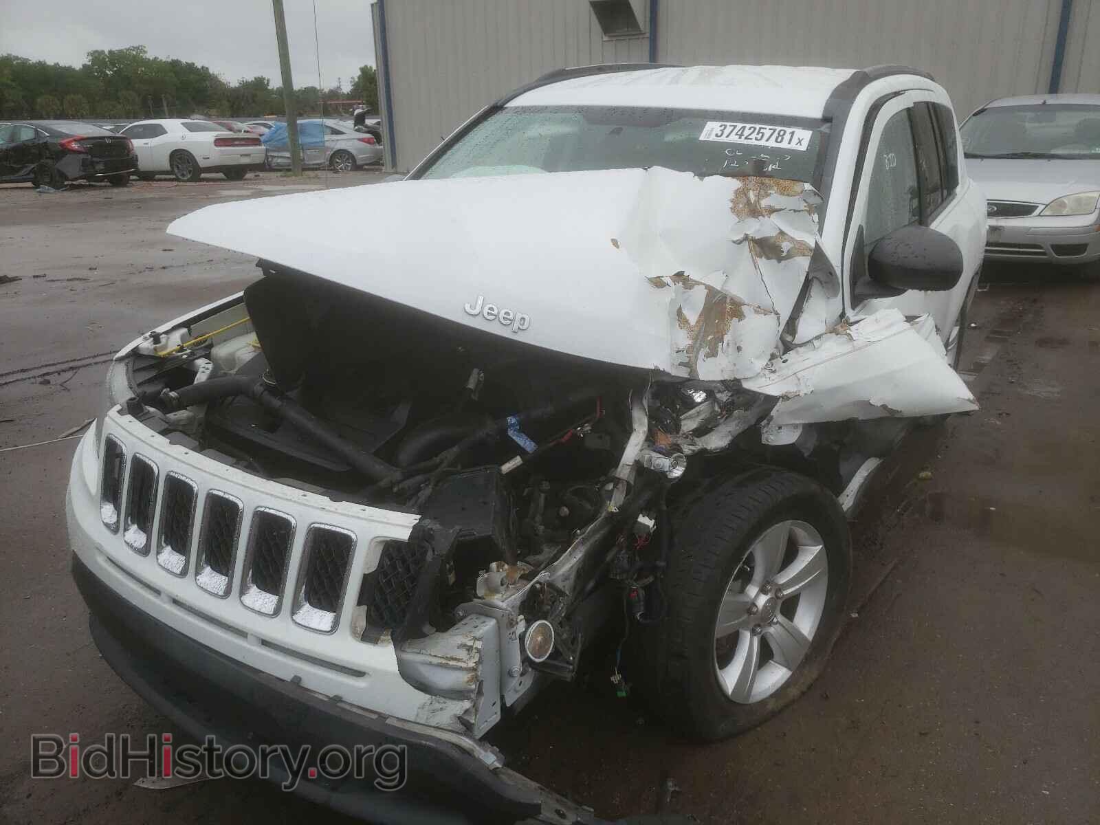 2014 JEEP COMPASS - VIN: 1C4NJCBB1ED679473 - Фото 2