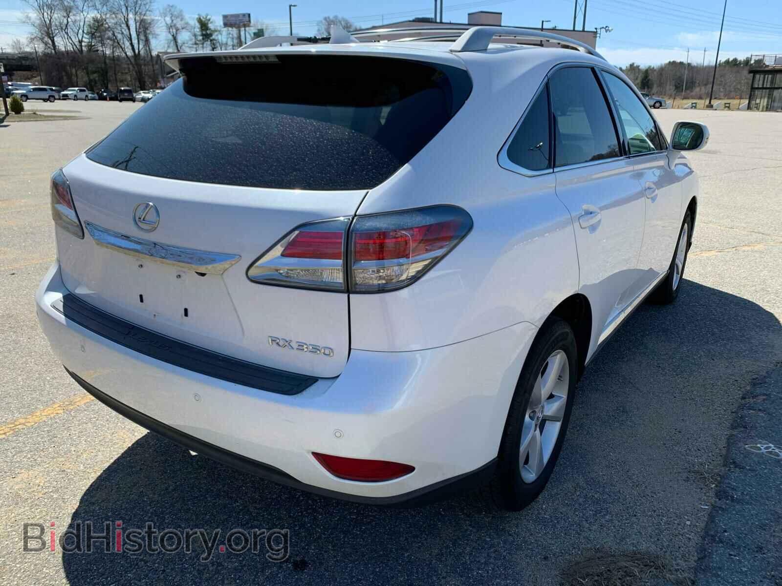 2014 LEXUS RX 350 BAS - VIN: 2T2BK1BA0EC236476 - Фото 4