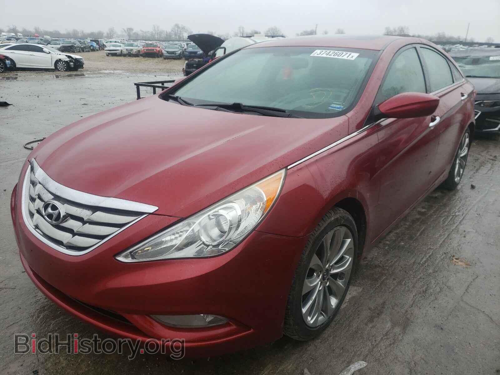 2012 HYUNDAI SONATA - VIN: 5NPEC4AB7CH442950 - Фото 2