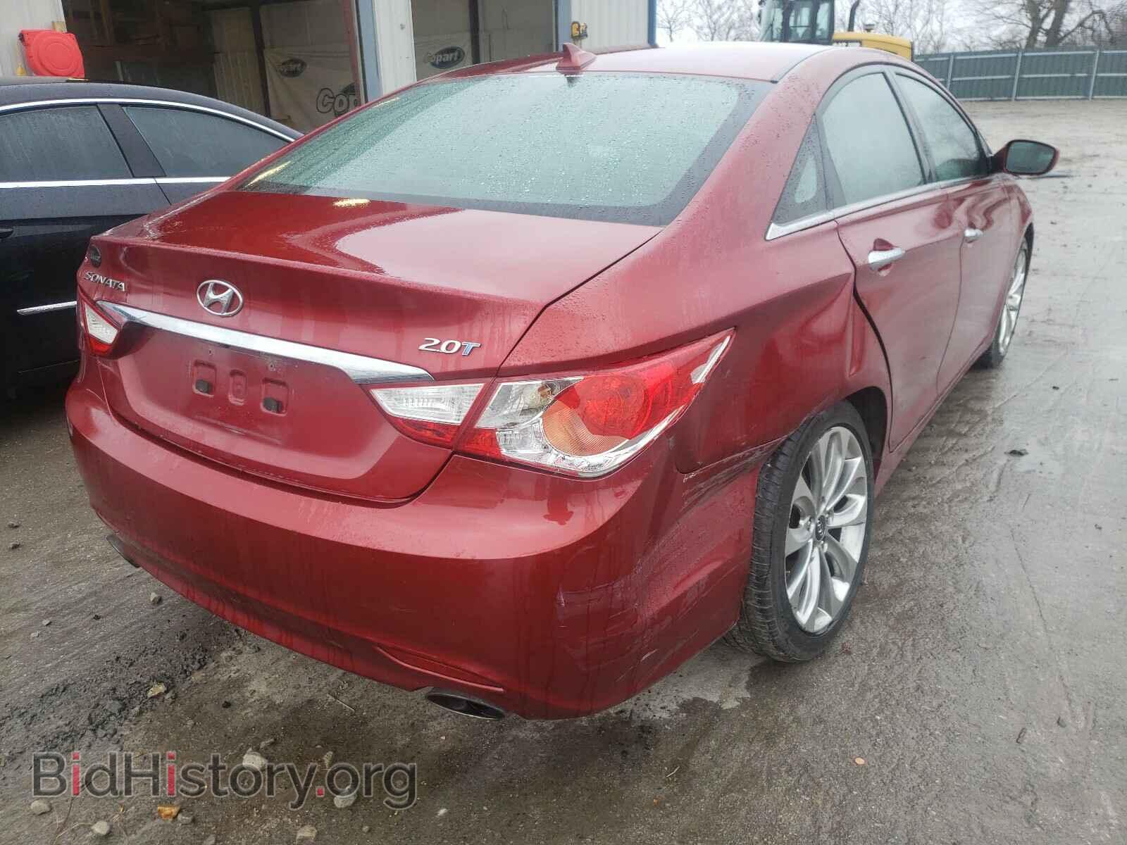 2012 HYUNDAI SONATA - VIN: 5NPEC4AB7CH442950 - Фото 4