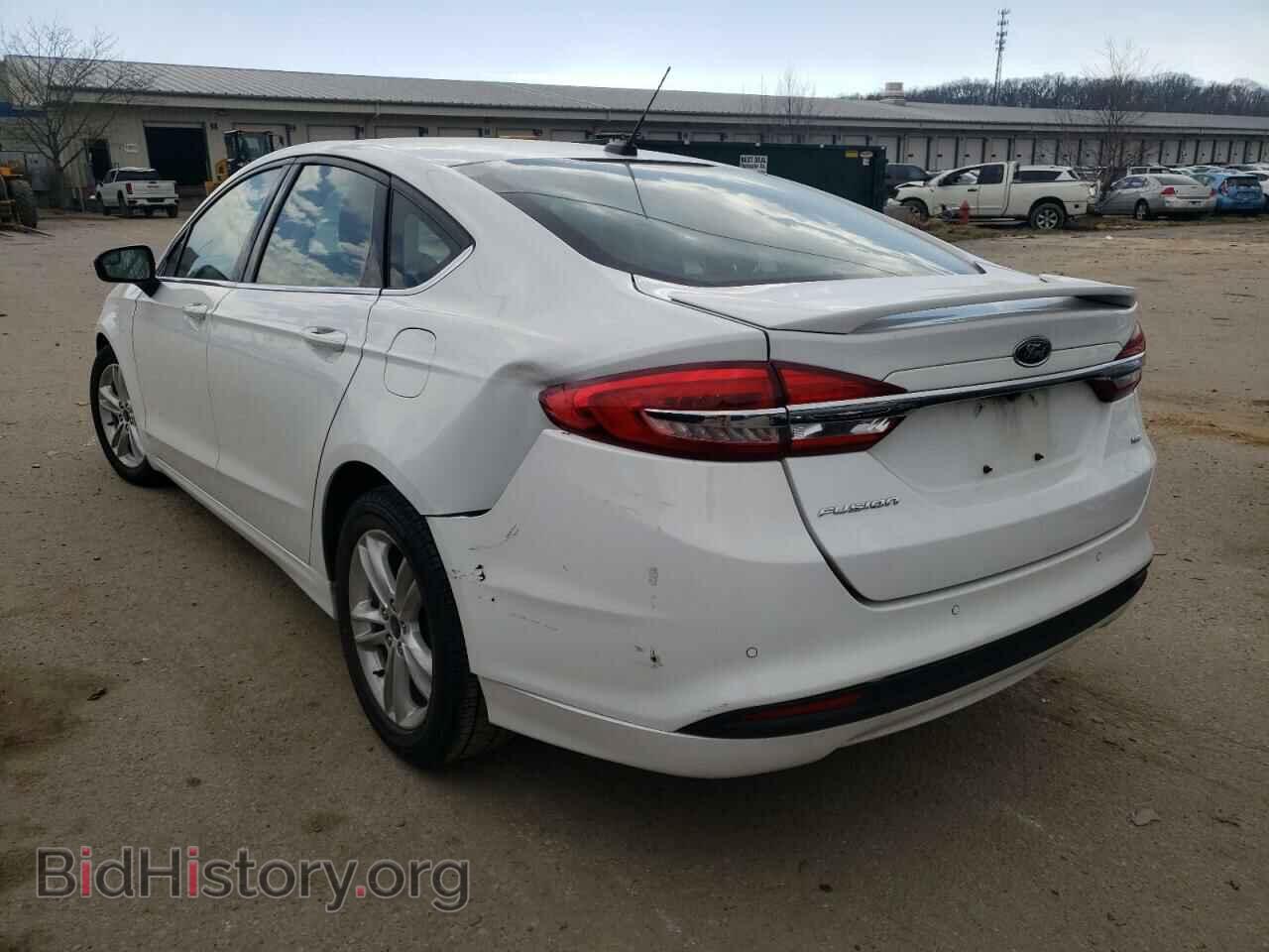 2018 FORD FUSION - VIN: 3FA6P0H79JR123729 - Фото 3