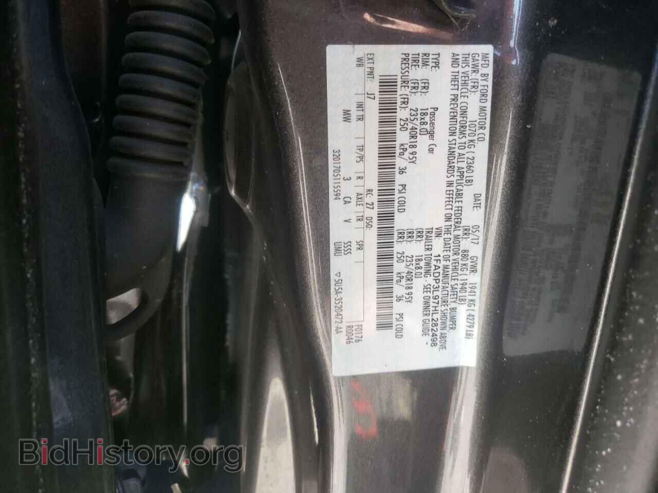 2017 FORD FOCUS - VIN: 1FADP3L97HL282498 - Photo 10