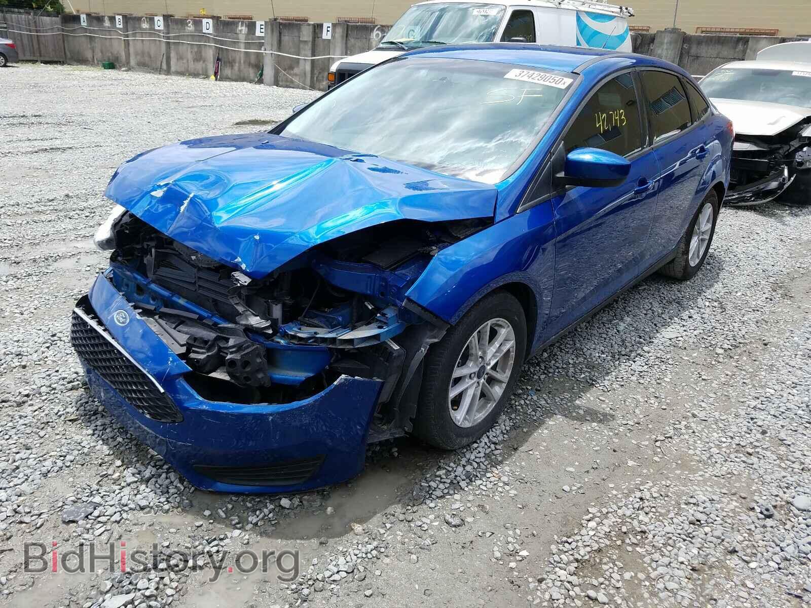 2018 FORD FOCUS - VIN: 1FADP3F20JL277468 - Фото 2