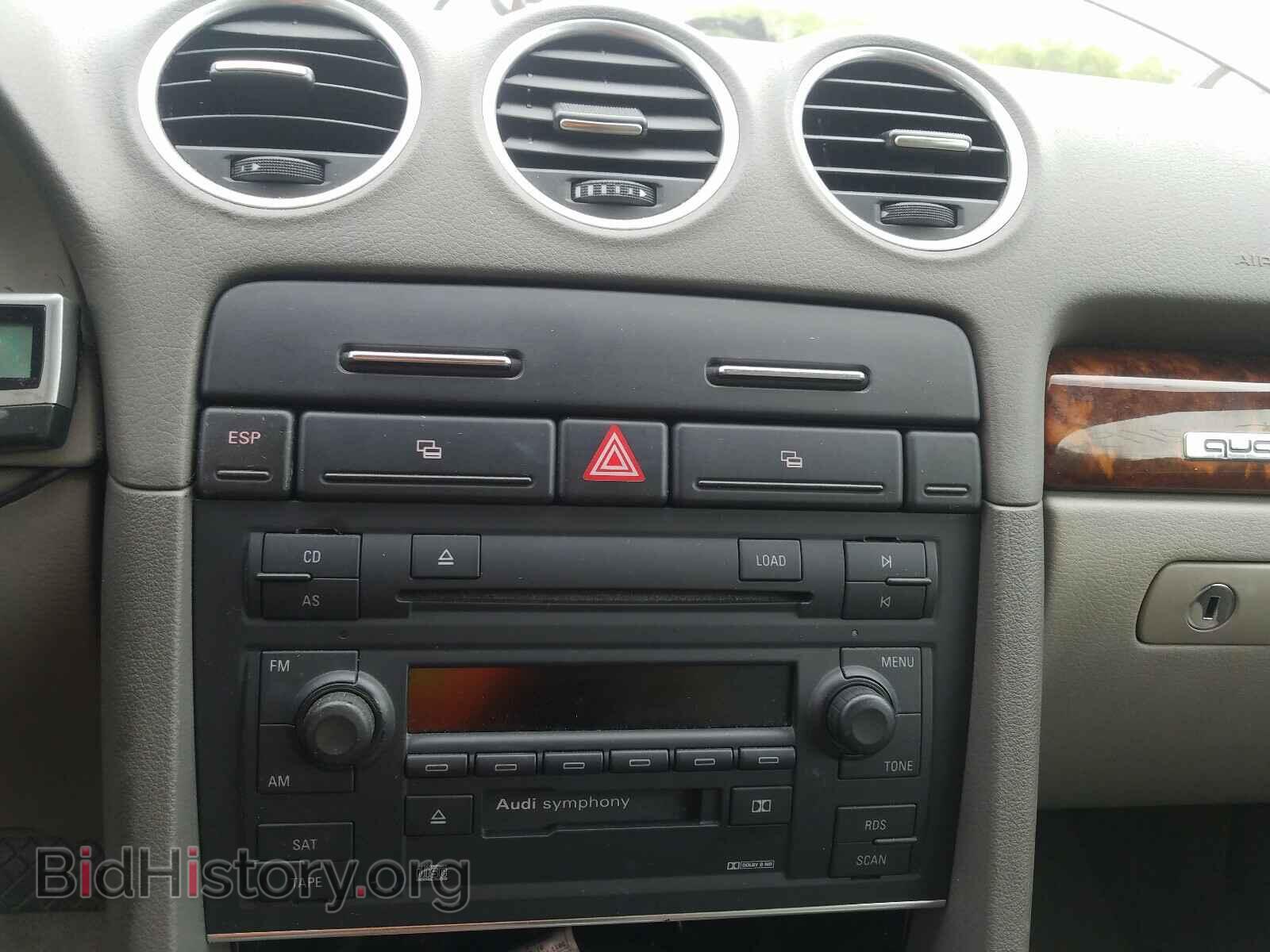2006 AUDI A4 - VIN: WAUDT48H26K009996 - Фото 9