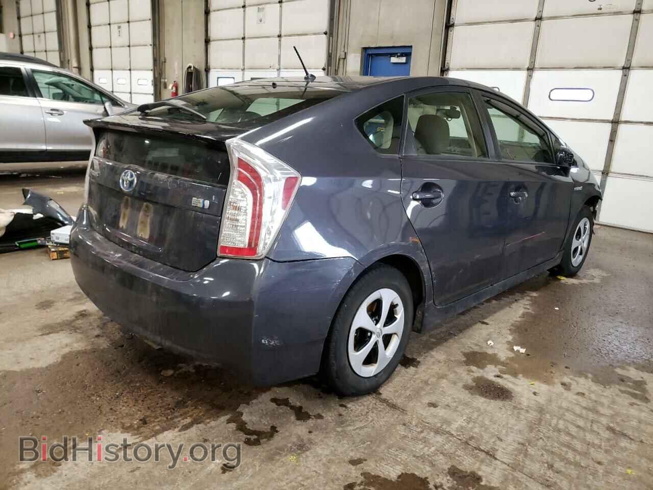 2012 TOYOTA PRIUS - VIN: JTDKN3DU3C1499240 - Фото 3