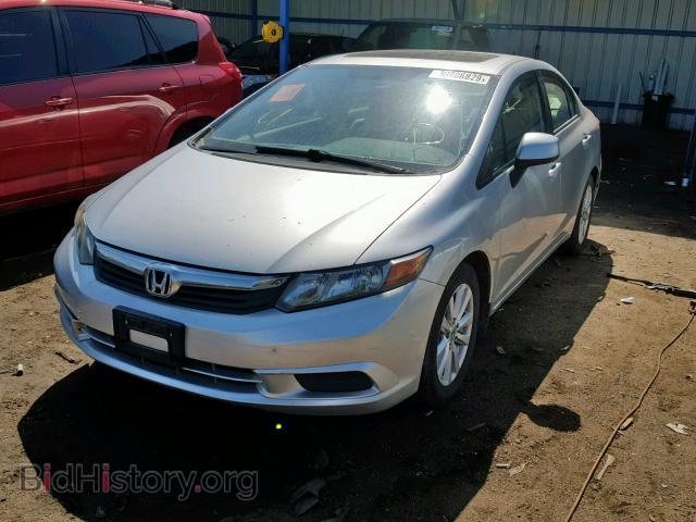 2012 HONDA CIVIC - VIN: 2HGFB2F81CH317235 - Фото 2