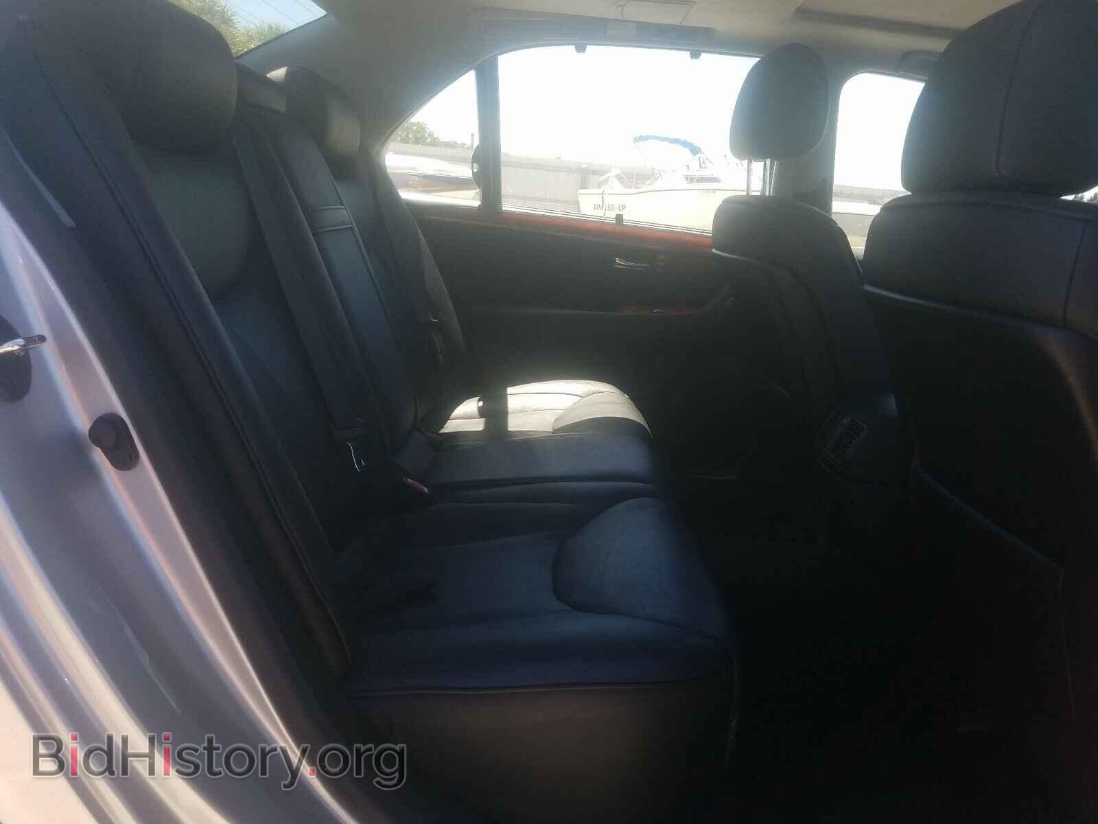 2004 LEXUS LS430 - VIN: JTHBN36F640124821 - Фото 6