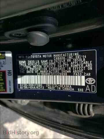 2015 TOYOTA COROLLA - VIN: 2T1BURHE5FC229998 - Фото 10