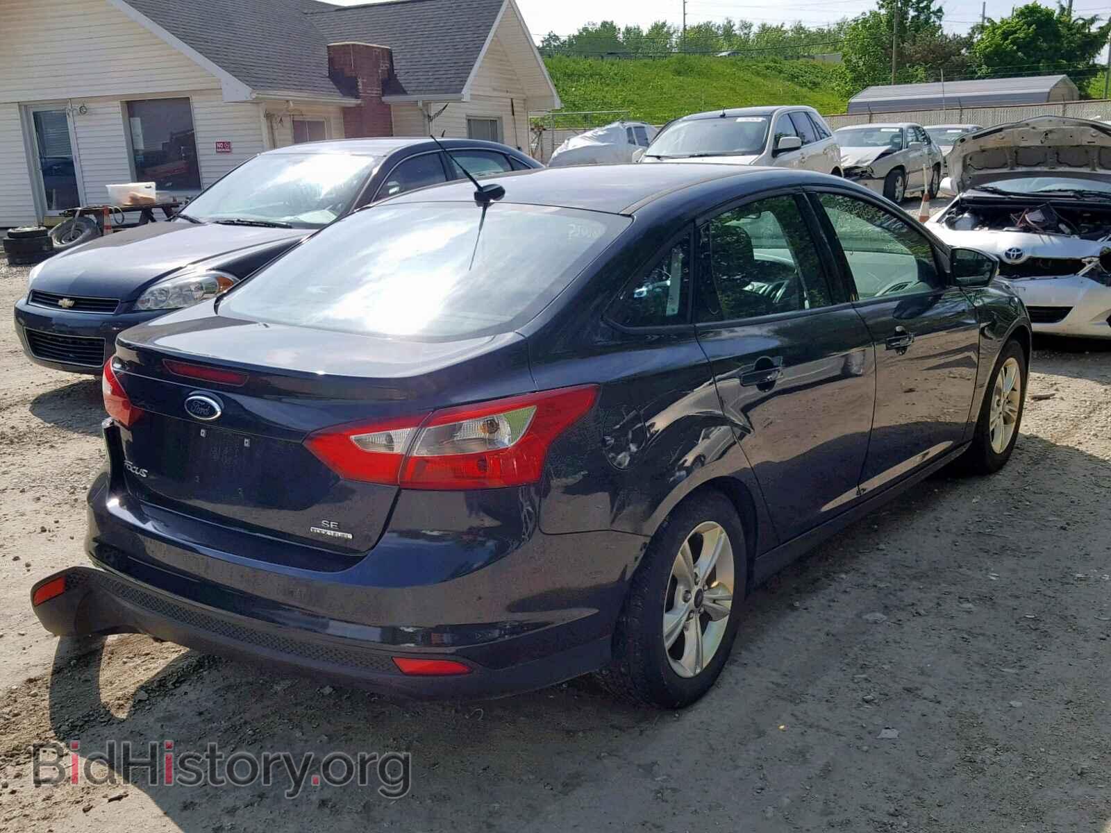 2014 FORD FOCUS SE - VIN: 1FADP3F29EL397484 - Фото 4