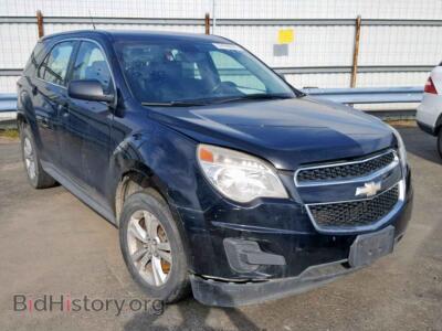 2011 Chevrolet EQUINOX LS, черный — VIN 2GNALBEC8B1323964, Copart