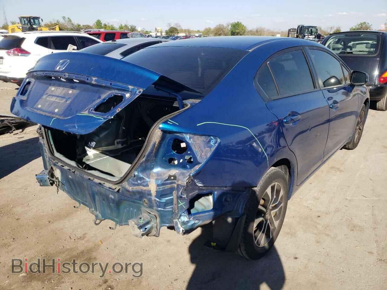 2013 HONDA CIVIC - VIN: 19XFB2F81DE032305 - Фото 4