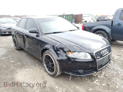 2008 Audi A4 A4 2.0T, black — VIN WAUAF78E18A073098, Copart