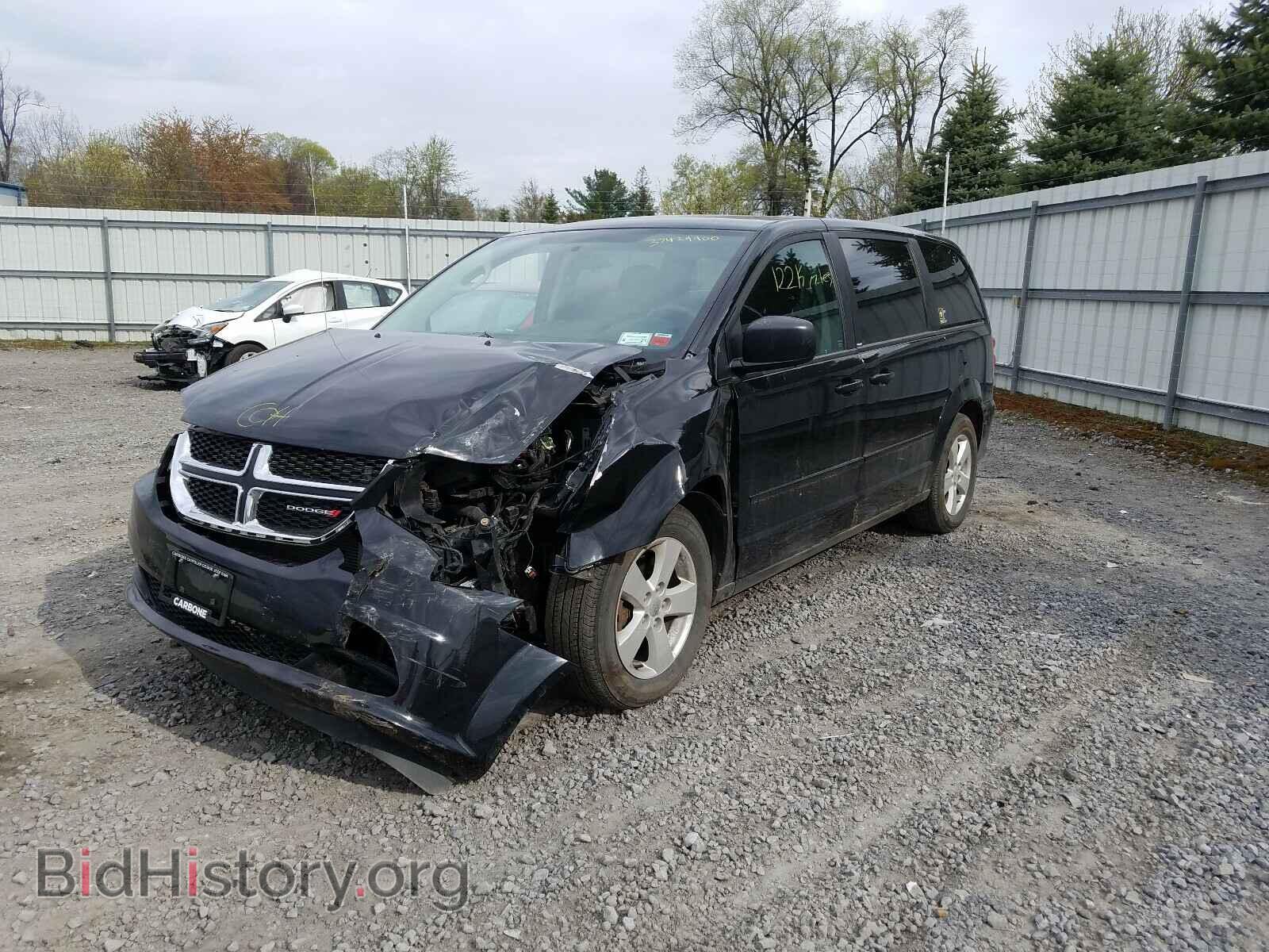 2013 DODGE CARAVAN - VIN: 2C4RDGBGXDR726202 - Фото 2