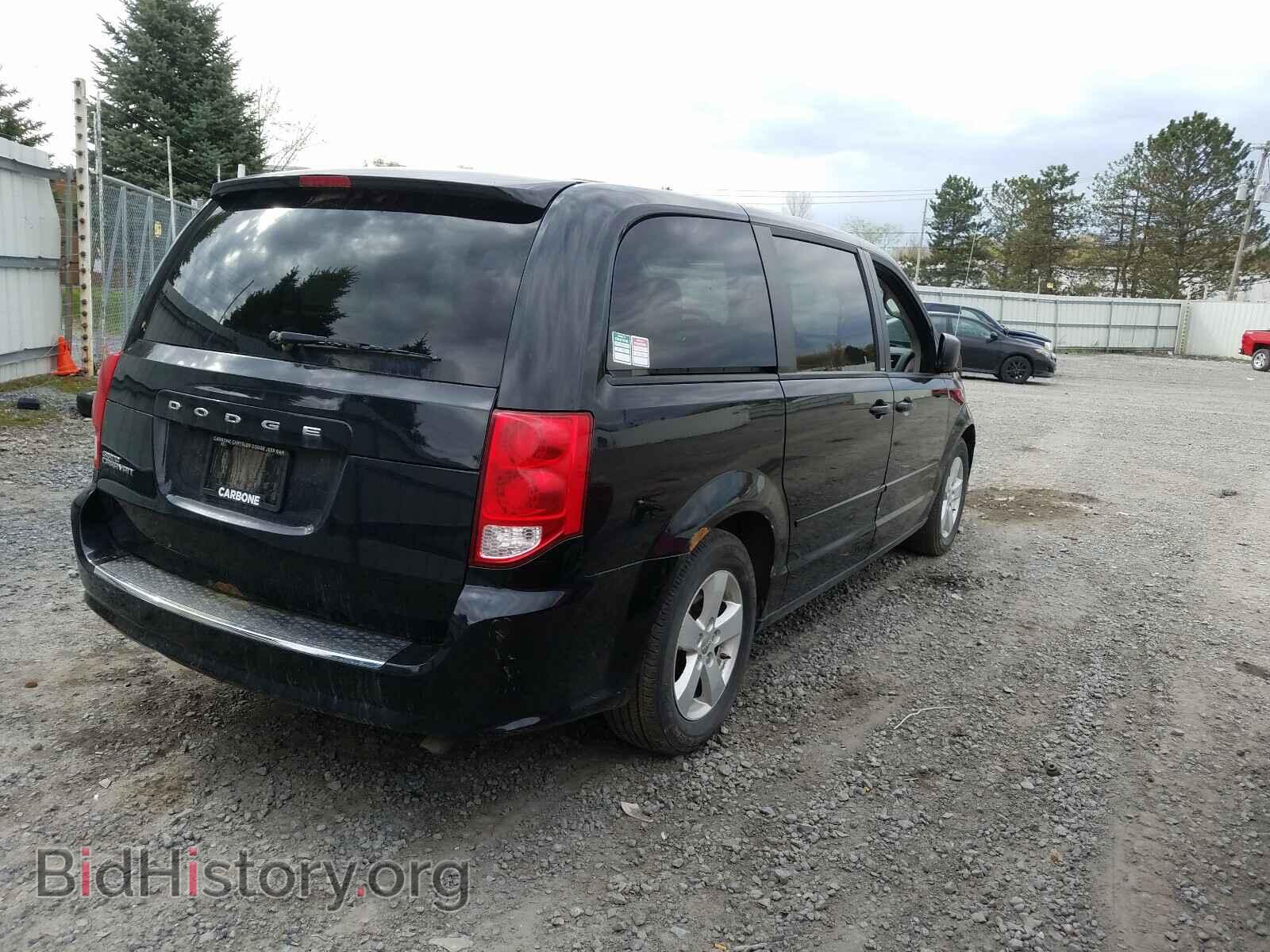 2013 DODGE CARAVAN - VIN: 2C4RDGBGXDR726202 - Фото 4